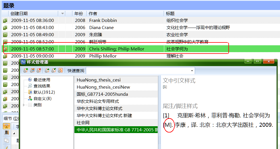 样式设计预览窗口